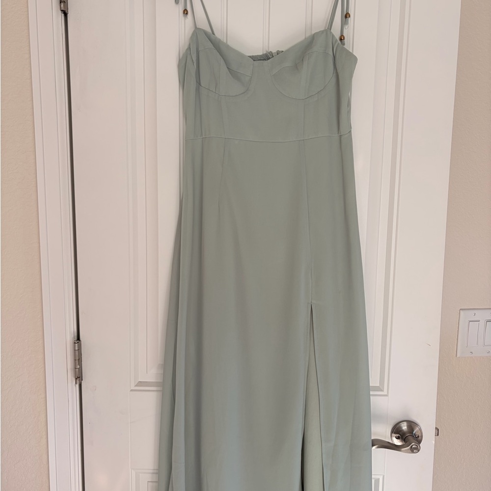 PETAL & PUP Mint Green midi dress
